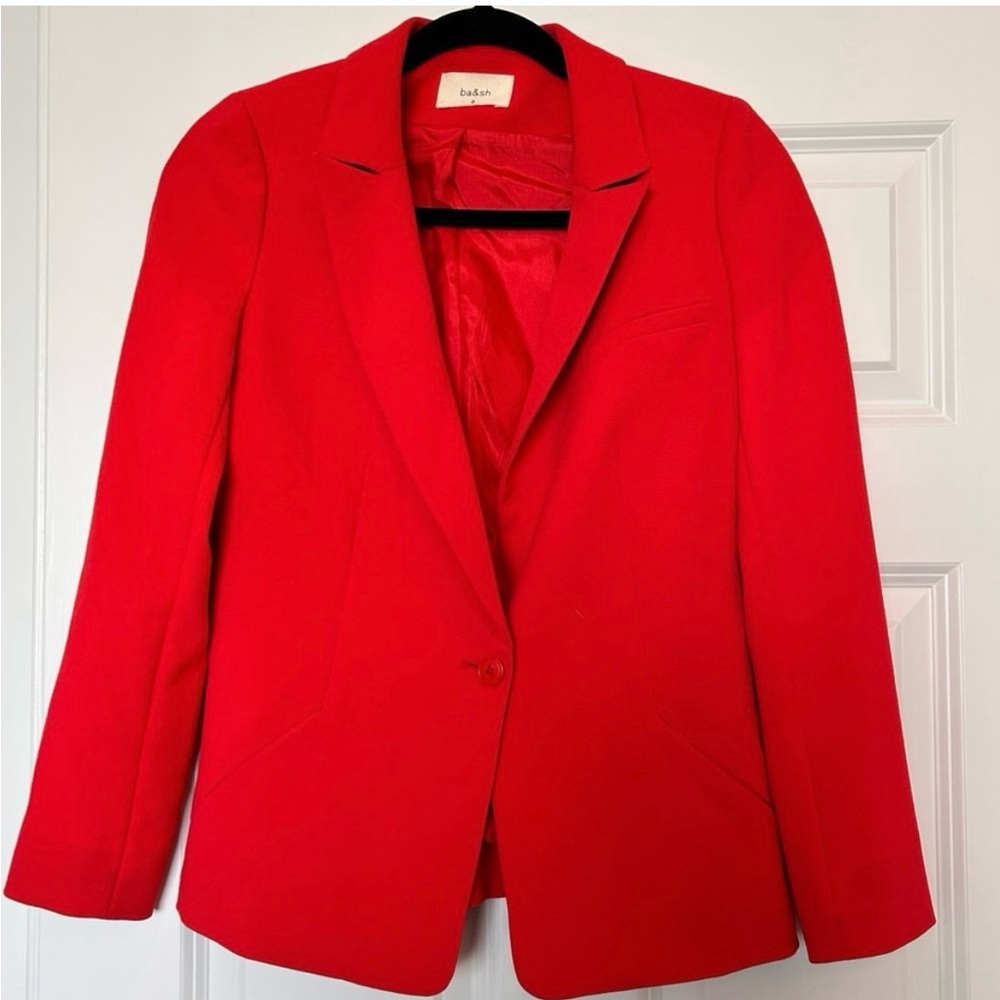 Ba&sh Coni blazer in red